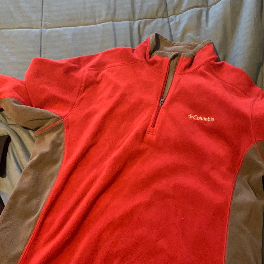 Columbia Quarter zip sweater